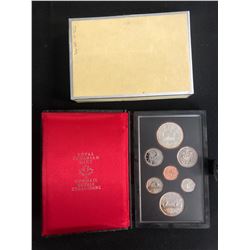 1978 CANADIAN DOUBLE DOLLAR MINT  SILVER PROOF SET .500 SILVER