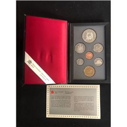 1988 CANADIAN DOUBLE DOLLAR SILVER PROOF SET .500 SILVER