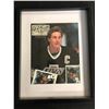 Image 1 : WAYNE GRETZKY SIGNED AND FRAMED BECKETT MAGAZINE ( NO COA)