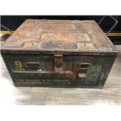 AUTHENTIC VIETNAM WAR MORTAR AMMO BOX