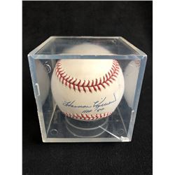 HARMON KILLEBREW SIGNED BASEBALL WITH DISPLAY CASE