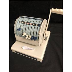1960'S CHEQUE CASHING MACHINE