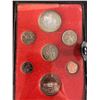 Image 2 : CANADIAN MINT 1973 DOUBLE DOLLAR MINT PROOF SET .800 SILVER NICE RAINBOW TONING ON SILVER DOLLAR