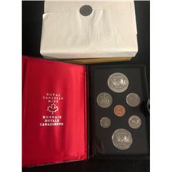 CANADIAN MINT 1974  DOUBLE DOLLAR MINT PROOF SET  .500 SILVER