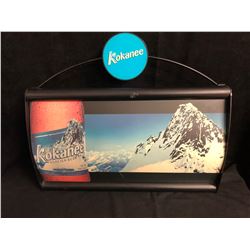 METAL KOKANEE BEER DISPLAY SIGN