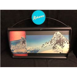 METAL KOKANEE BEER DISPLAY SIGN