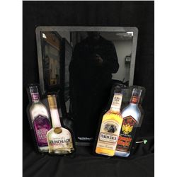 LIGHT UP 3D LIQUOR DISPLAY BOARD