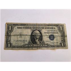 1935 G Series 1 Dollar STAR NOTE Serial 12292180G