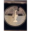 Image 3 : HUGE 5 Ounces Silver 999 Fine 1987 AMERICAS CUP COA in Original Box