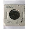 1825 Tunsia Jaizur Nice Early Hard to Find Coin