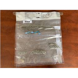 POLICE SEIZURE - evidence bag with contents of jewelry
