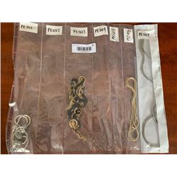POLICE SEIZURE - evidence bag with jewelry