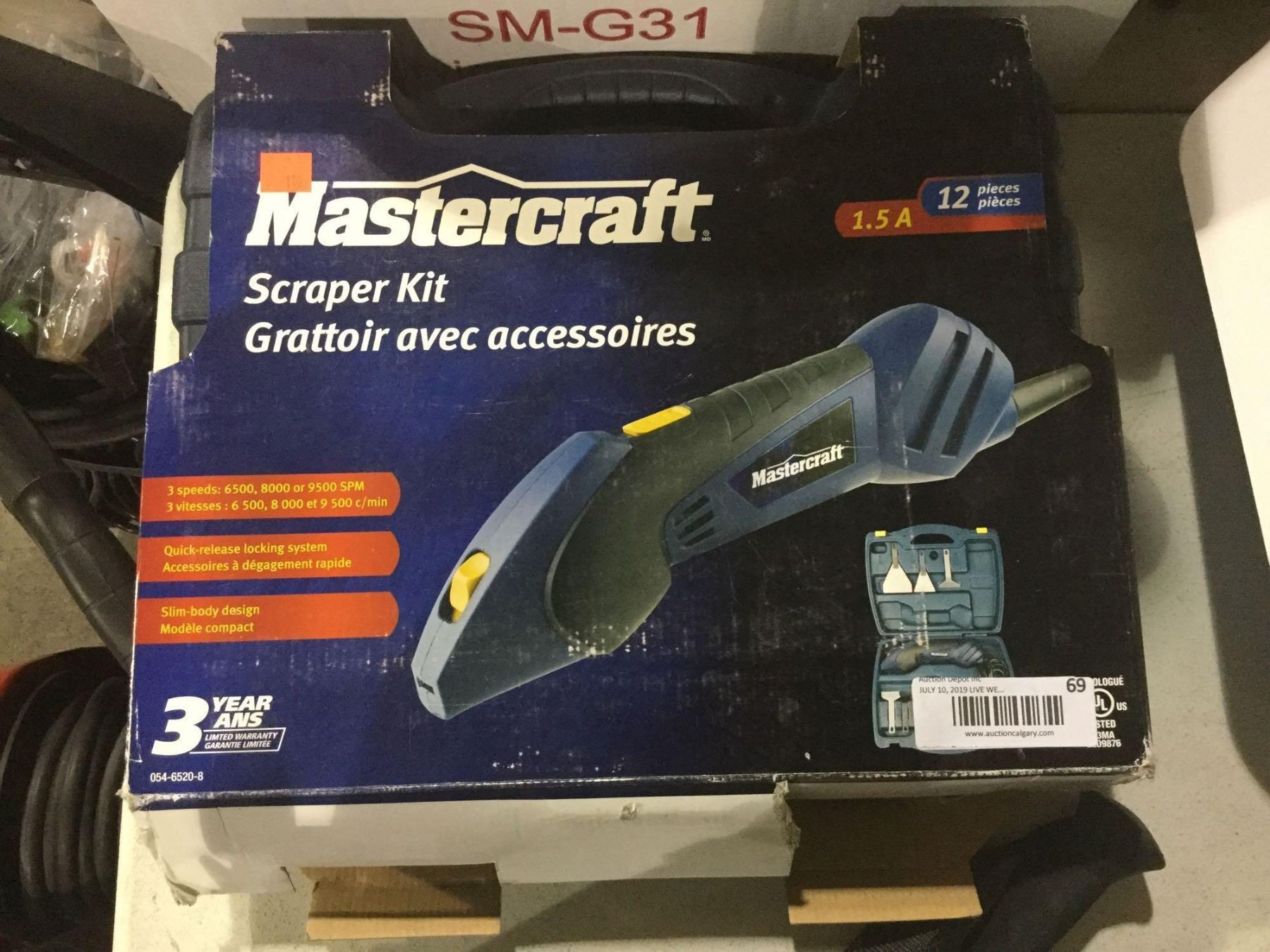 Mastercraft Scraper Kit