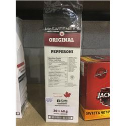 McSweeney's Original Pepperoni Sticks (20 x 40g)