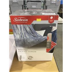 Sunbeam heated throw