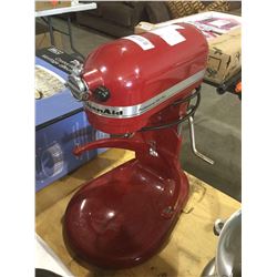 Kitchen Aid Pro Red Stand Mixer no bowl