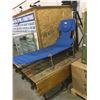 Image 2 : Folding beach cot lounger