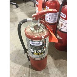 Red fire extinguisher 30lb