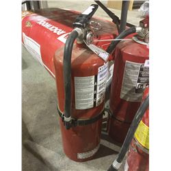 Red fire extinguisher 30lb