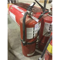 Red fire extinguisher 30lb