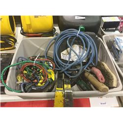 Bin of assorted tools