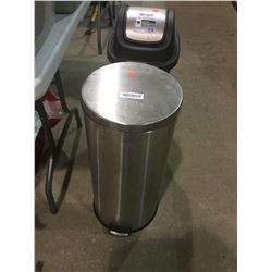 Stainless garbage can