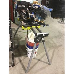 Mastercraft Radial sliding arm saw with portable stand