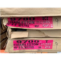 NEW garage door CHARLESTON 9700 panel set 18'x8' includes 3 boxes