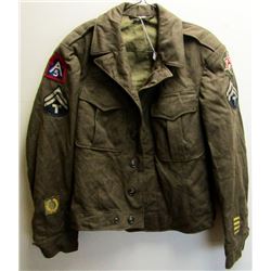 WWII TECH. 5TH GRADE DRESS COAT 3RD & 6TH