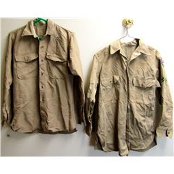 2 VIETNAM ERA MARNIE CORPS TOPS.