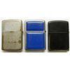 Image 2 : 3 VINTAGE ZIPPO LIGHTERS
