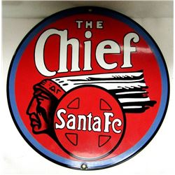 VINTAGE ANDE ROONIE "THE CHIEF" SANTE FE PORCELAIN