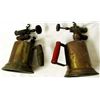 Image 1 : 2 ANTIQUE COPPER HANDHELD BLOW TORCHES