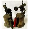 Image 2 : 2 ANTIQUE COPPER HANDHELD BLOW TORCHES