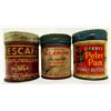 Image 1 : 3 VINTAGE MINI ADVERTISING TINS PETER PAN NESCAFE