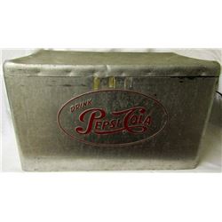 CRONSTROMS ADVERTISING COOLER FOR PEPSI COLA