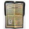 Image 4 : WWII SEAMANS CERTIFICATE OF IDENTIFICATION PAPER