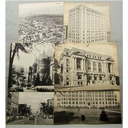 6 - UTICA NEW YORK JUMBO LARGE POSTCARDS WITH