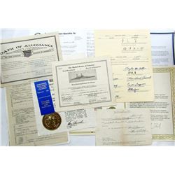 WWII UNITED STATES NAVY NAMED SOLIDER