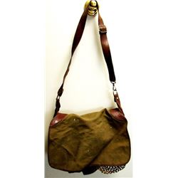 WWI NAMED FIELD/MEDIC BAG WITH NETTING