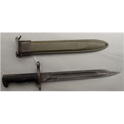 WWII US ARMY M1 BAYONET FLAMING