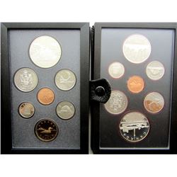 2-CANADA PROFF SETS: 1984 & 1989 W/COA