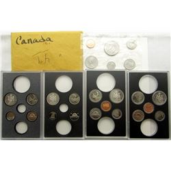 1984 CANADS MIN SET NO EVELOPE; (4) PARTIAL