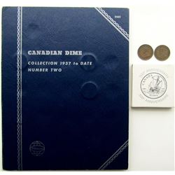 1920 & 1932 CANADA CENTS; (15) SILVER CANADA