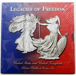 2003 LEGACIES OF FREEDOM SILVER BULLION COIN