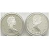 Image 2 : 1984 & 1985 CANADA PROOF SILVER DOLLARS