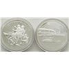 Image 1 : 1990 & 1991 CANADA PROOF SILVER DOLLARS