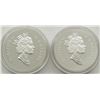 Image 2 : 1990 & 1991 CANADA PROOF SILVER DOLLARS
