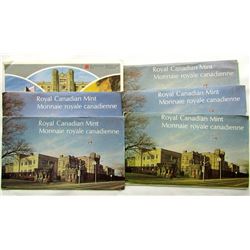 6-CANADA PROOF LIKE SETS: 1973, 1974, 1975, 1976,