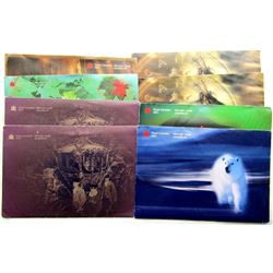 8-CANADA PROOF LIKE SETS: 1999, 2000, (2)2001,